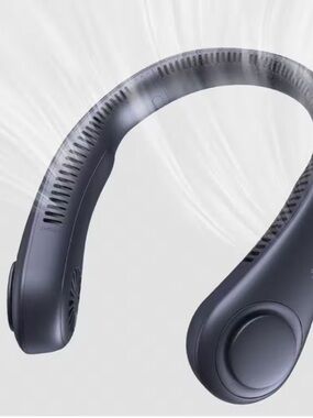 Portable Neck Cooling Fan in Navy